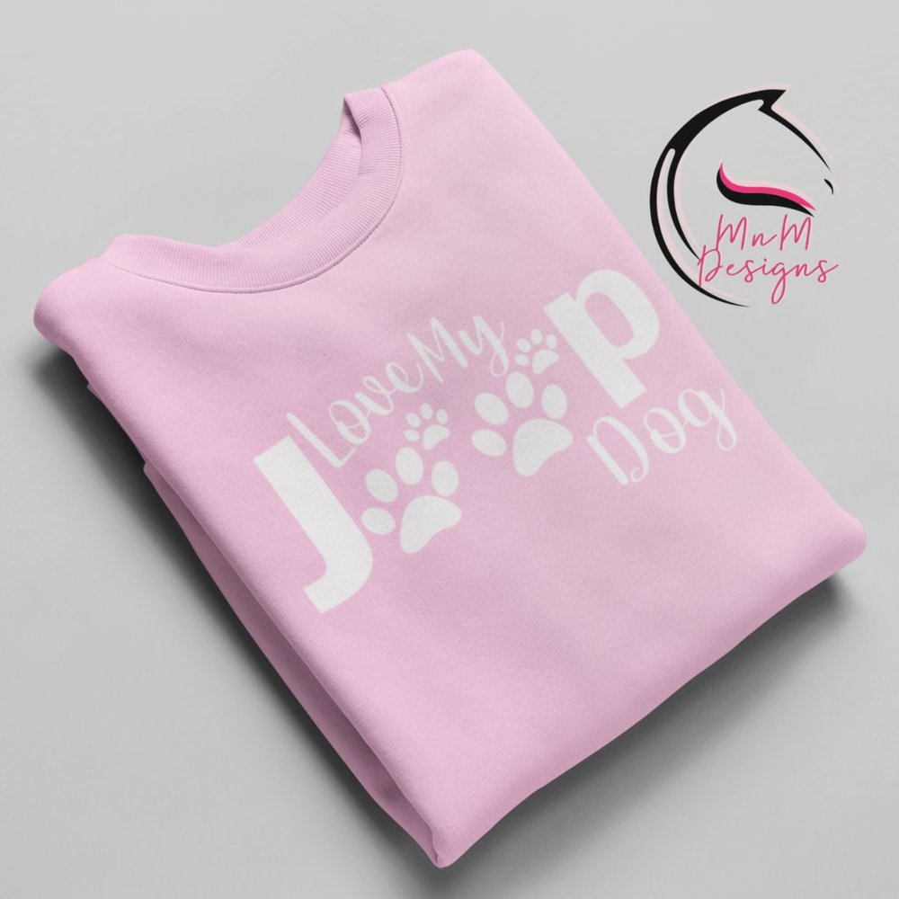 Love My Jeep Dog Pink